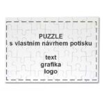 puzzle s vlastním návrhem potisku A4 270x195 35dil