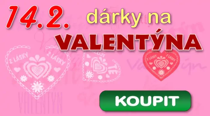 Dárky na svátek Valentýna